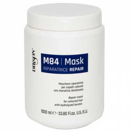 Маска восстанавливающая для окрашенных волос с гидролизированным кератином - Dikson Mask R Repair M84